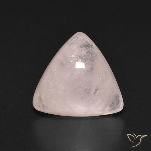 3.15ct Натуральный Светло-розовый Морганит, Триллион, Прозрачный