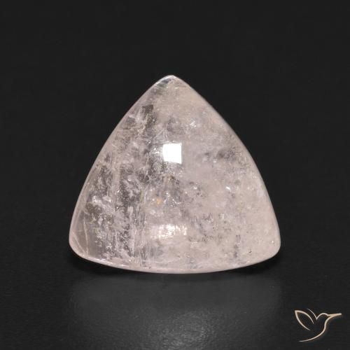 2.83ct Натуральный Фламинго Розовый Морганит, Триллион, Прозрачный