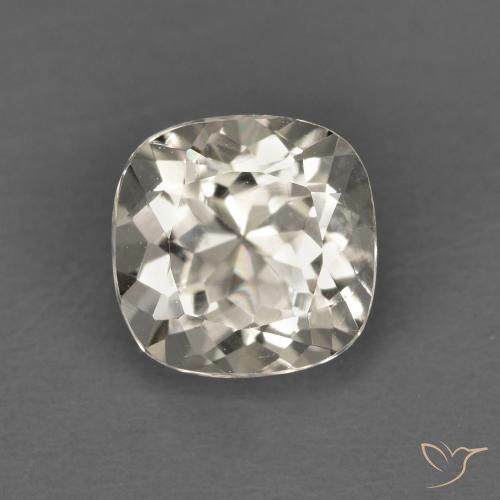 1.01ct Натуральный Светло-желтый Морганит, Подушка, Чистота VS