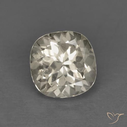0.89ct Натуральный Светло-желтый Морганит, Подушка, Чистота VS