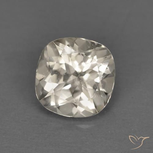 0.81ct Натуральный Светло-желтый Морганит, Подушка, Чистота VS