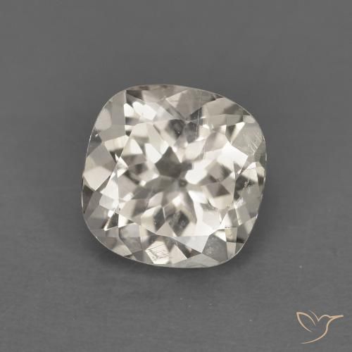 0.82ct Натуральный Светло-желтый Морганит, Подушка, Чистота VS