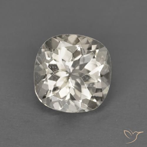 0.93ct Натуральный Светло-желтый Морганит, Подушка, Чистота VS