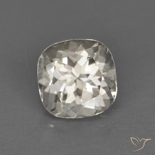 0.84ct Натуральный Светло-желтый Морганит, Подушка, Чистота VS