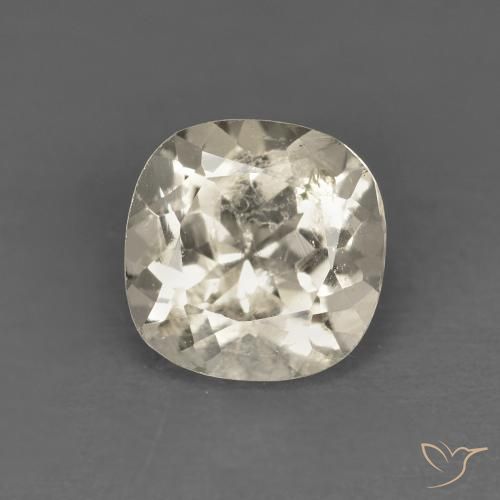 0.87ct Натуральный Светло-золотистый Морганит, Подушка, Чистота VS