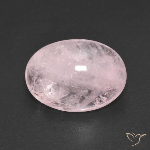 5.01ct Натуральный Светло-розовый Морганит, Овал, Полупрозрачный