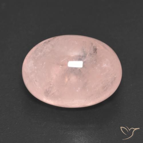 7.81ct Натуральный Оттенки розового Морганит, Овал, Полупрозрачный