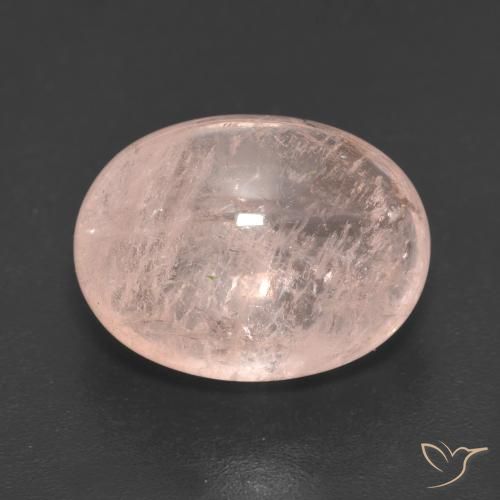 9.59ct Натуральный Средний розовый Морганит, Овал, Полупрозрачный