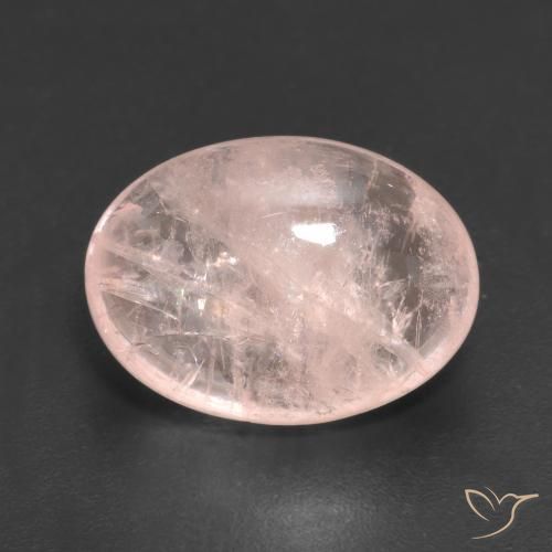 7.80ct Натуральный Светло-розовый Морганит, Овал, Прозрачный