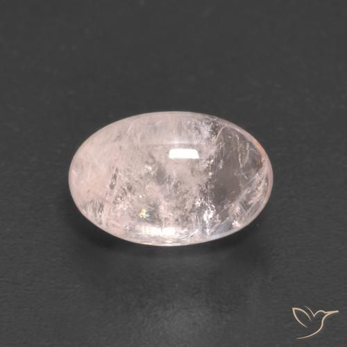 1.67ct Натуральный Светло-розовый Морганит, Овал, Прозрачный