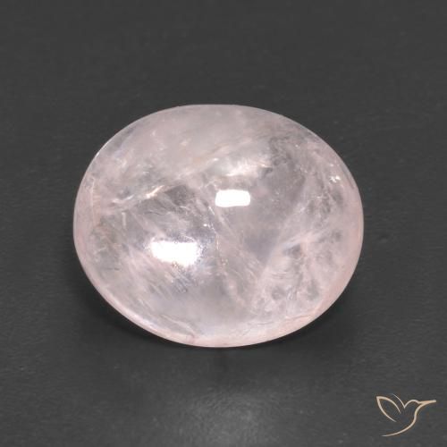 4.43ct Натуральный Фламинго Розовый Морганит, Овал, Прозрачный