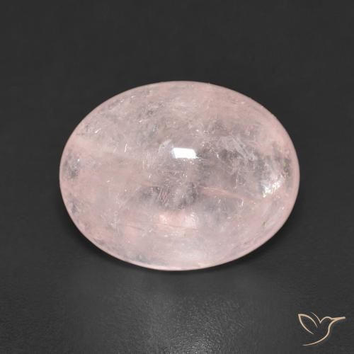 5.89ct Натуральный Светло-розовый Морганит, Овал, Прозрачный