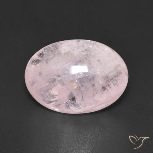 5.87ct Натуральный Светло-розовый Морганит, Овал, Прозрачный