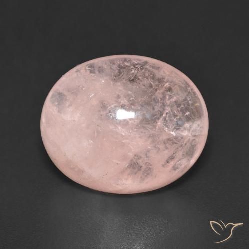 6.02ct Натуральный Средний розовый Морганит, Овал, Прозрачный