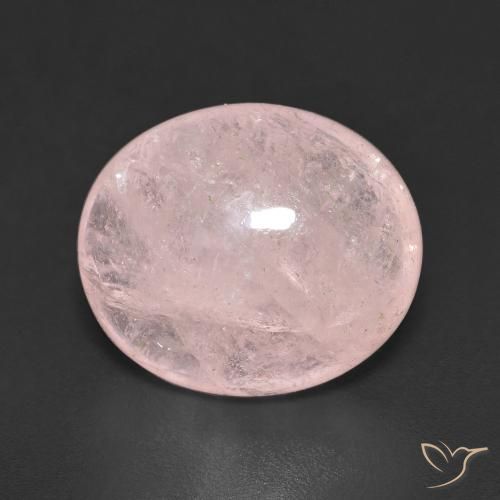 6.44ct Натуральный Средний розовый Морганит, Овал, Прозрачный