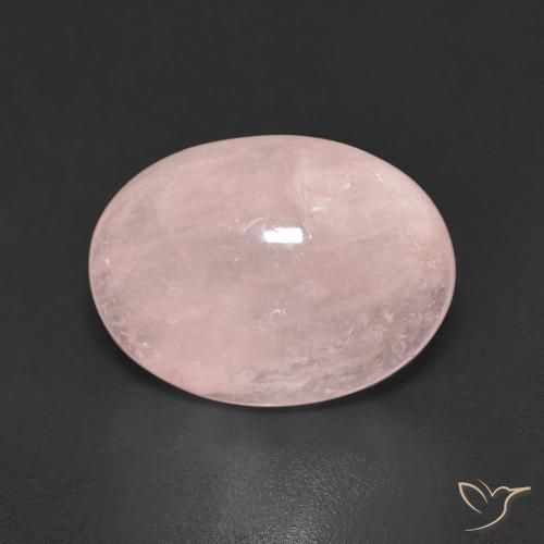 5.52ct Натуральный Средний розовый Морганит, Овал, Полупрозрачный