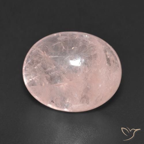 4.71ct Натуральный Средний розовый Морганит, Овал, Прозрачный