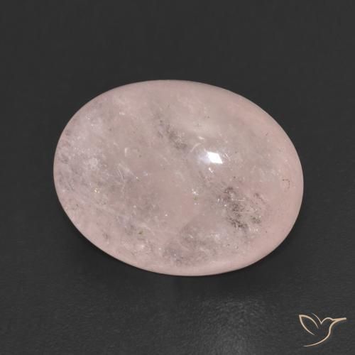 8.30ct Натуральный Светло-розовый Морганит, Овал, Полупрозрачный