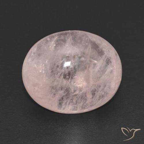 4.68ct Натуральный Светло-розовый Морганит, Овал, Прозрачный