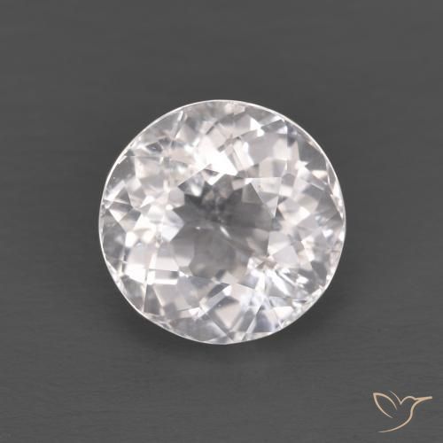 1.46ct Натуральный Светло-розовый Морганит, Круглый, Чистота VS