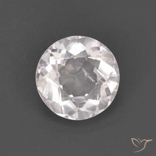 1.11ct Натуральный Светло-розовый Морганит, Круглый, Чистота VS