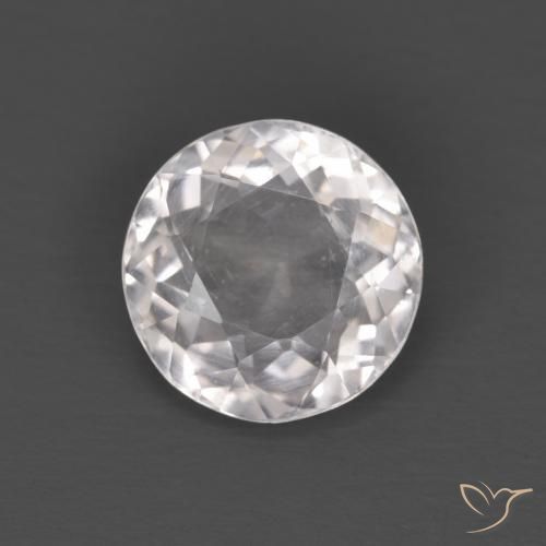 1.01ct Натуральный Светло-розовый Морганит, Круглый, Чистота VS