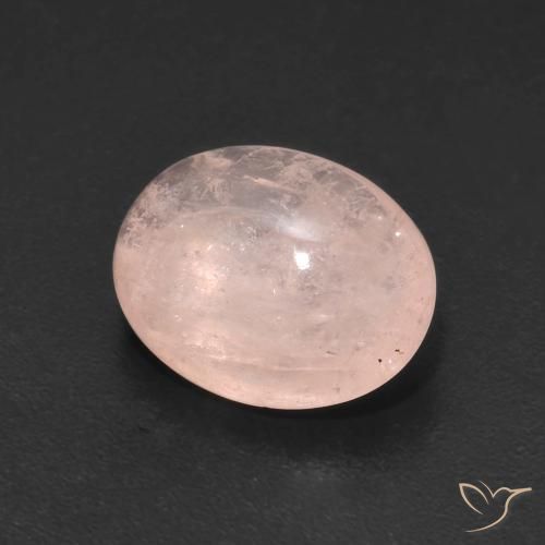 4.11 карата, натуральный Medium Light-Pink Морганит, Овал, Полупрозрачный
