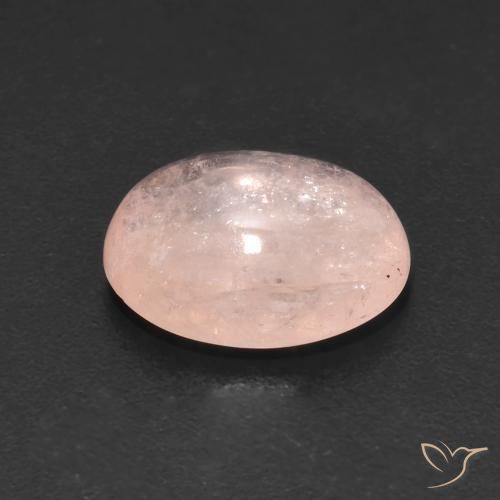 4.11 карата, натуральный Medium Light-Pink Морганит, Овал, Полупрозрачный