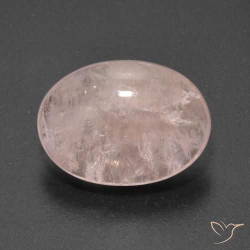 5.02ct Натуральный Средний розовый Морганит, Овал, Прозрачный