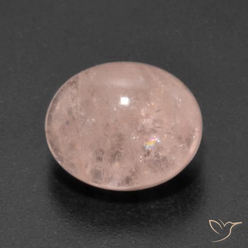 4.50ct Натуральный Оранжево-розовый Морганит, Овал, Прозрачный