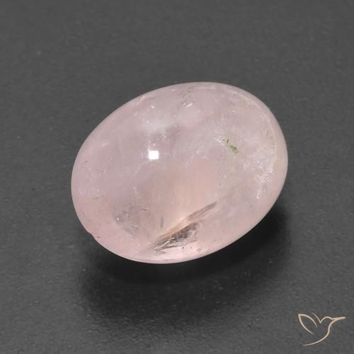 4.58ct Натуральный Оттенки розового Морганит, Овал, Прозрачный