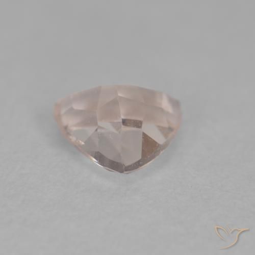 0.37 карата, натуральный Medium Light-Pink Морганит, Триллион, VVS-VS