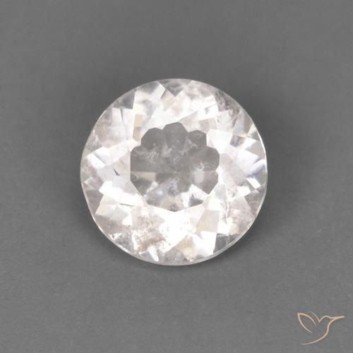 0.45ct Натуральный Очень светло-розовый Морганит, Круглый, Чистота VS