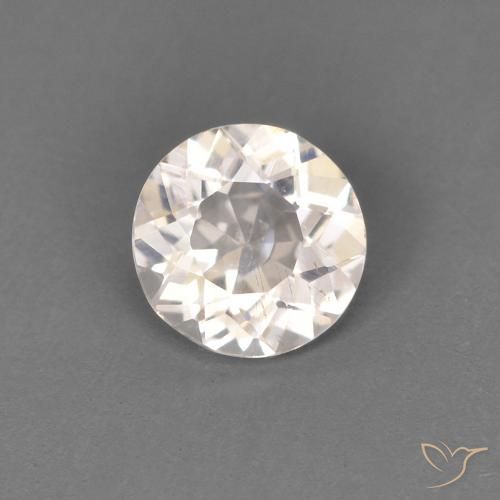 0.31ct Натуральный Очень светло-розовый Морганит, Круглый, Чистота VS