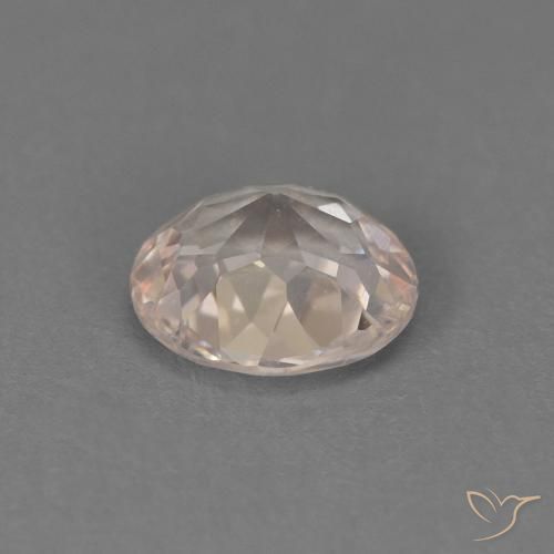 0.40 карата, натуральный Medium Light-Pink Морганит, Круглый, Чистота VS