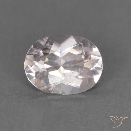 0.34ct Натуральный Светло-розовый Морганит, Овал, Чистота VS