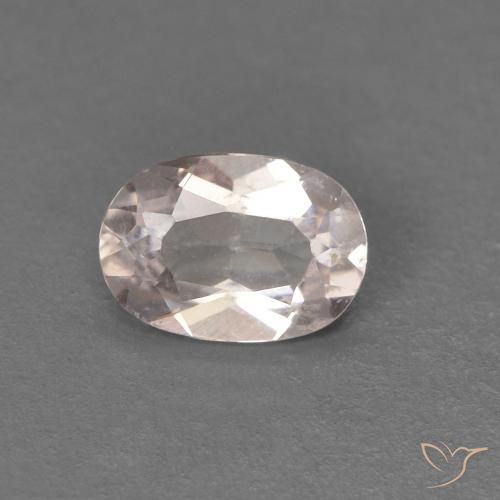 0.36ct Натуральный Фламинго Розовый Морганит, Овал, Чистота VS