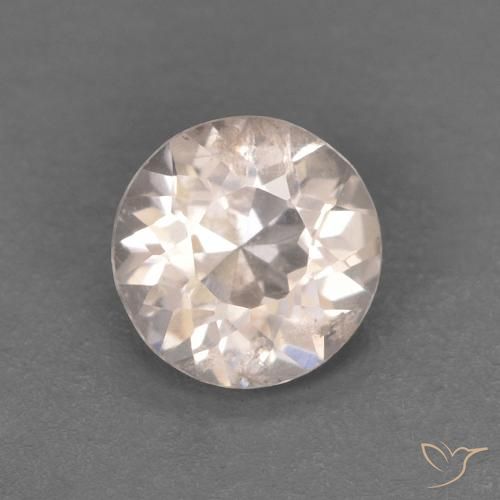 0.31ct Натуральный Очень светло-розовый Морганит, Круглый, Чистота VS