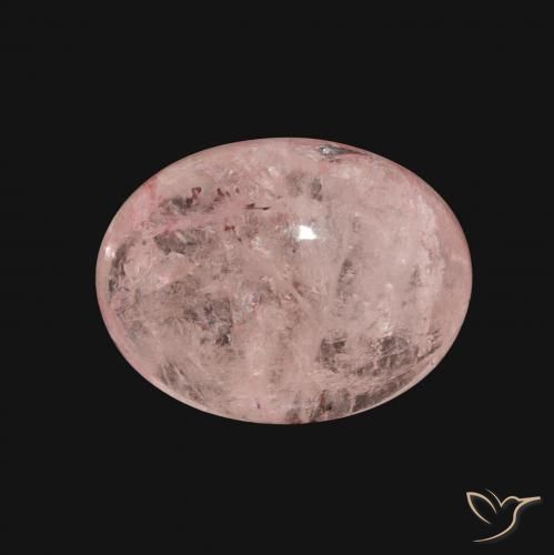 9.17ct Натуральный Фламинго Розовый Морганит, Овал, Полупрозрачный