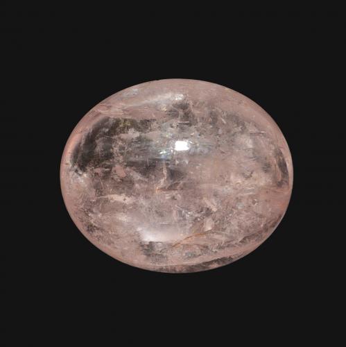 5.93ct Натуральный Фламинго Розовый Морганит, Овал, Непрозрачный