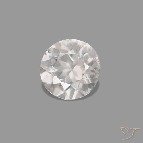 0.15ct Светло-розовый Морганит, Круглый, VVS-VS