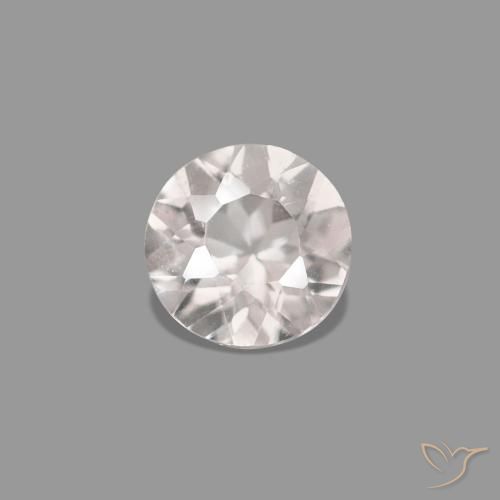 0.16ct Фламинго Розовый Морганит, Круглый, VVS-VS