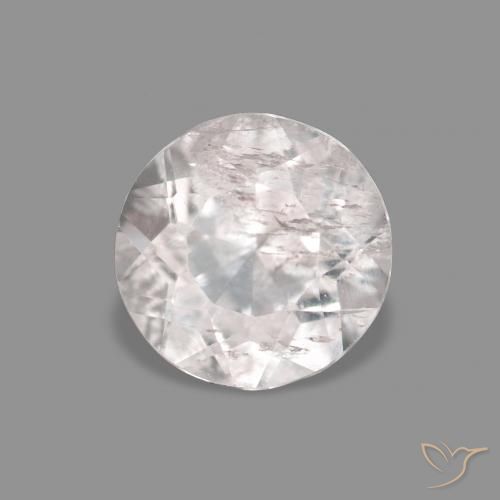 0.30ct Натуральный Очень светло-розовый Морганит, Круглый, Чистота VS