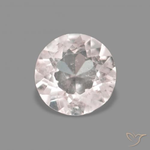 0.26ct Натуральный Очень светло-розовый Морганит, Круглый, Чистота VS