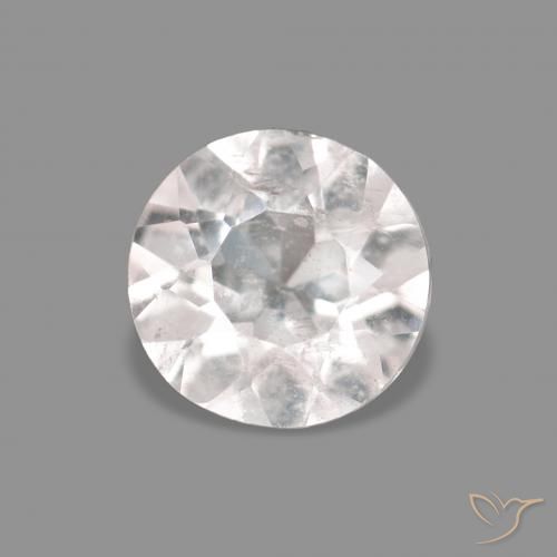 0.31ct Натуральный Очень светло-розовый Морганит, Круглый, Чистота VS