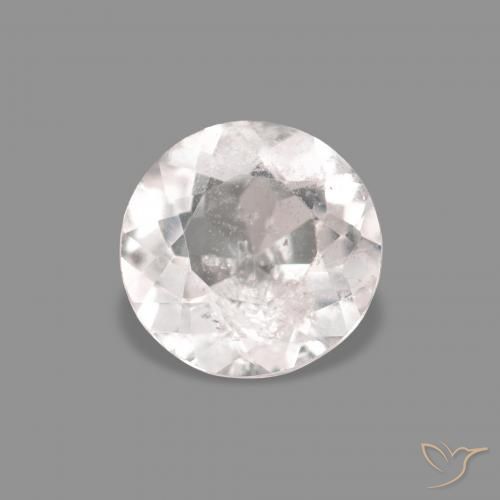 0.26ct Натуральный Очень светло-розовый Морганит, Круглый, Чистота VS