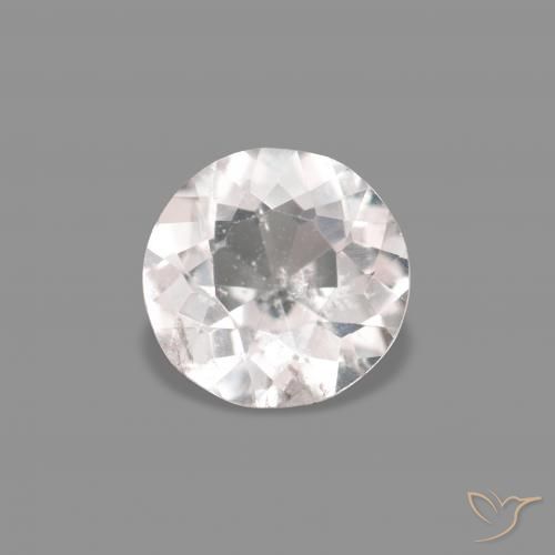 0.34ct Натуральный Очень светло-розовый Морганит, Круглый, Чистота VS