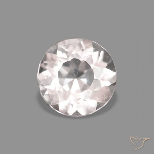 0.45ct Очень светло-розовый Морганит, Круглый, Чистота VS