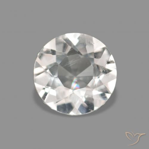 0.47ct Очень светло-розовый Морганит, Круглый, Чистота VS