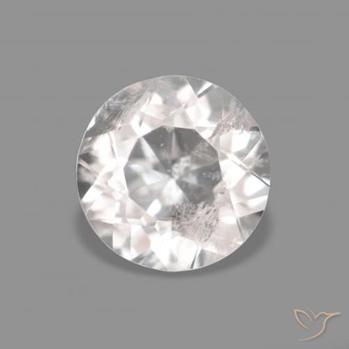 0.32ct Натуральный Очень светло-розовый Морганит, Круглый, Чистота VS